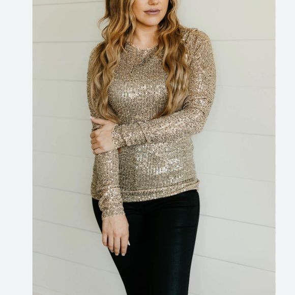 Free People Gold Rush Long Sleeve - Picture 6 of 9